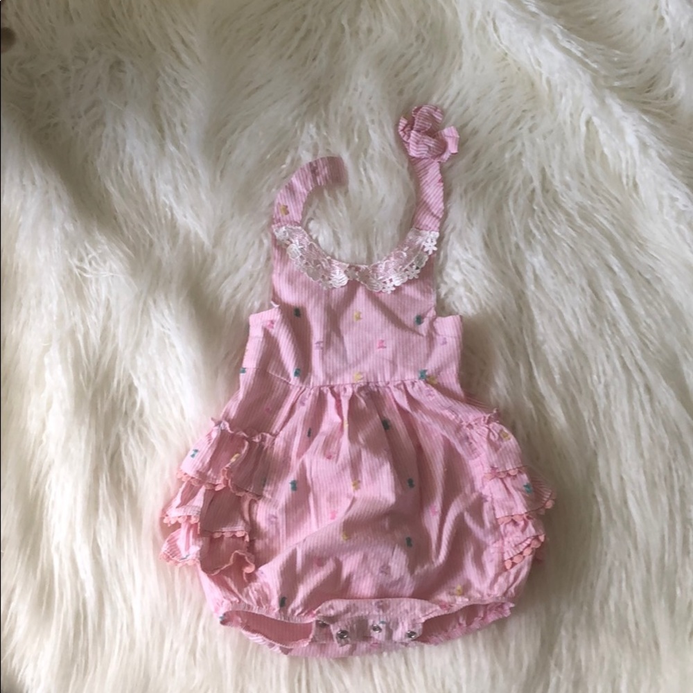 Like new nanette baby ruffle jumper